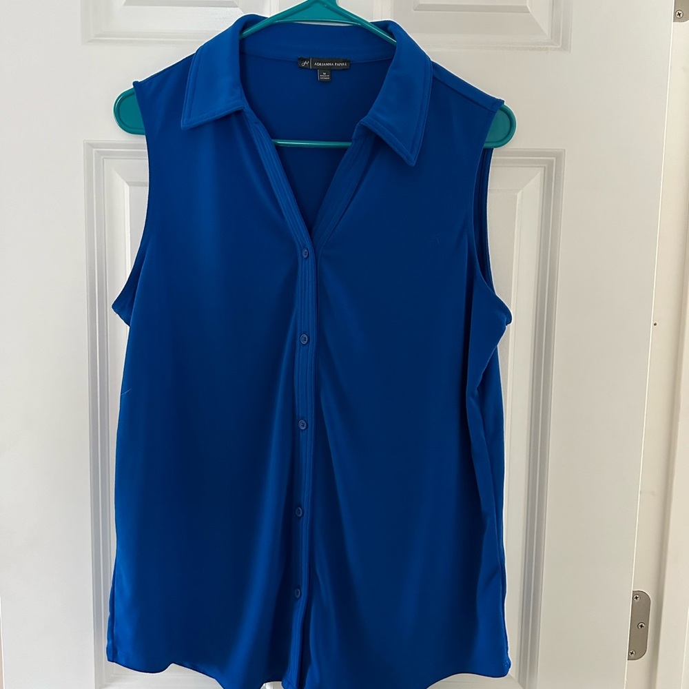 Adrianna Papell sleeveless blouse